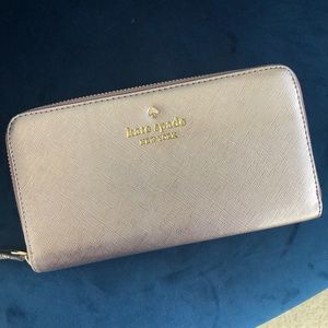 Kate Spade Rose Gold Wallet * NEW